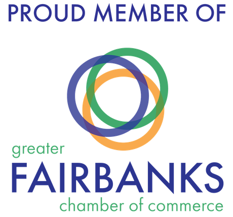 Proud member, Greater Fairbanks Chamber of Commerce