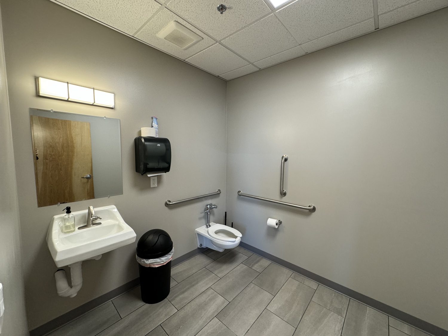New ADA restroom